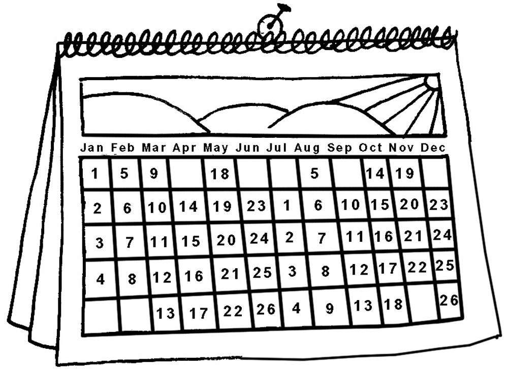 Maternity Aml Calendar