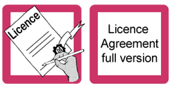 You can find two versions of the licence agreement