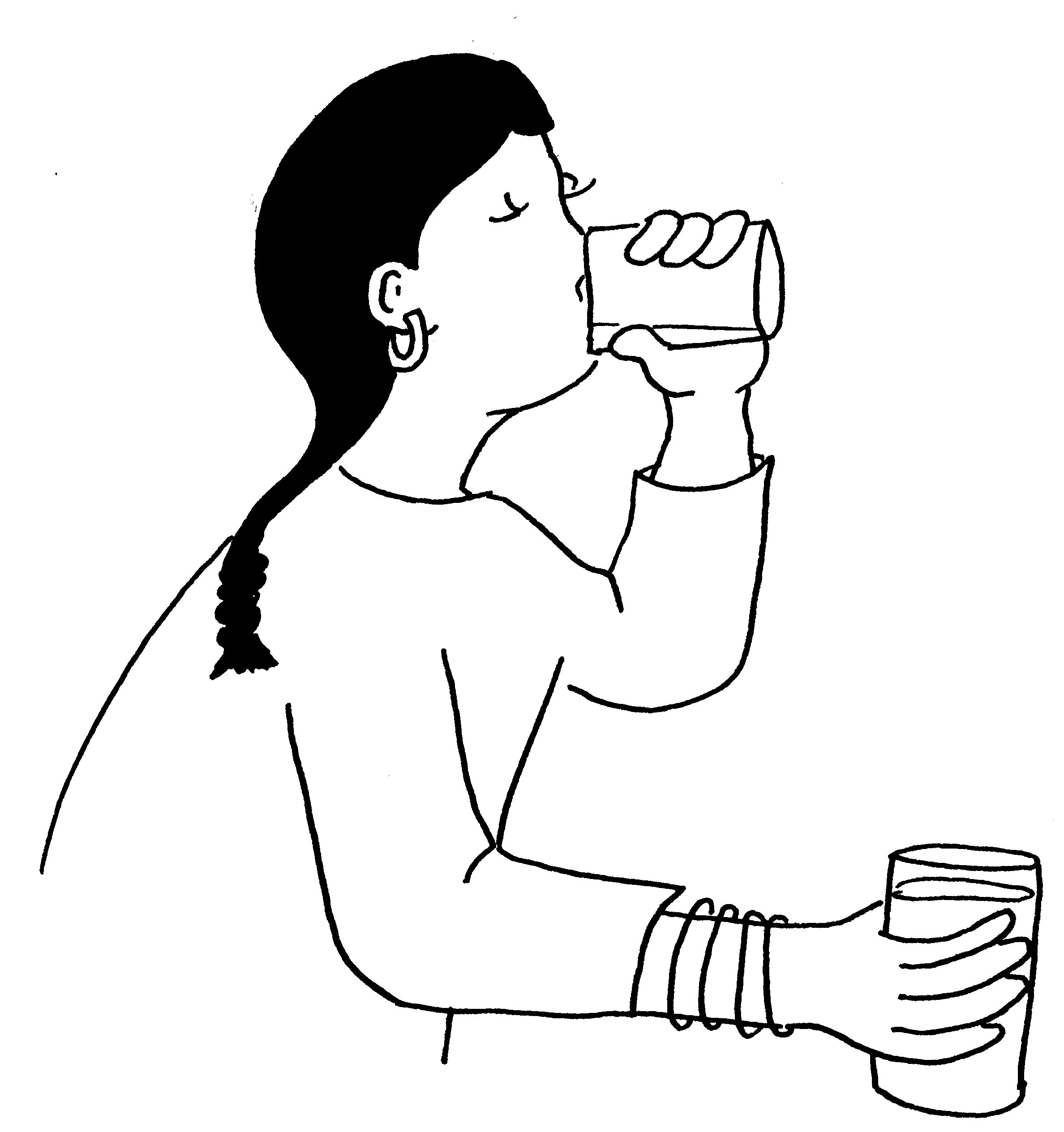 drinking