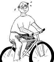 Man on bike