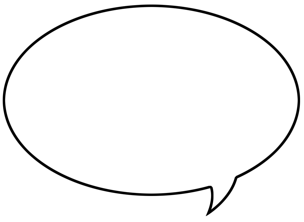 speech bubble