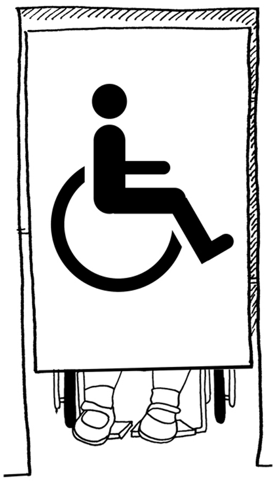 toilet disabled