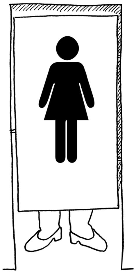 toilet female